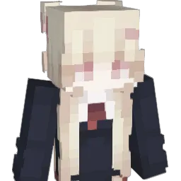 2233ll Minecraft avatar bust