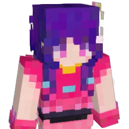 2233ning Minecraft avatar bust