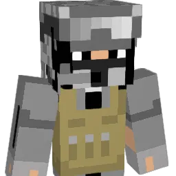 242SSKK Minecraft avatar bust