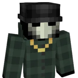 24Cr Minecraft avatar bust