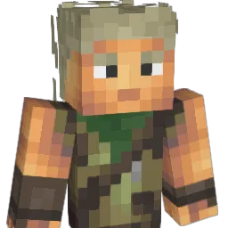 24K_Gold Minecraft avatar bust