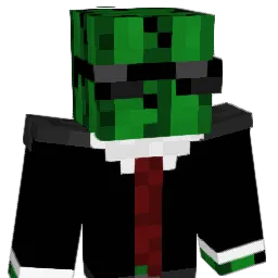 2728 Minecraft avatar bust