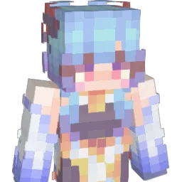 2767 Minecraft avatar bust