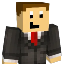 2DOTMAN Minecraft avatar bust