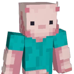 2Knock4You Minecraft avatar bust