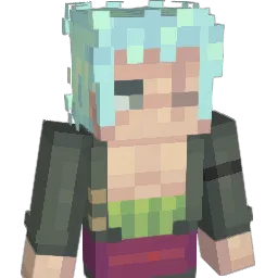 2gomas Minecraft avatar bust