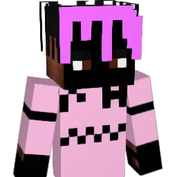 2itual Minecraft avatar bust