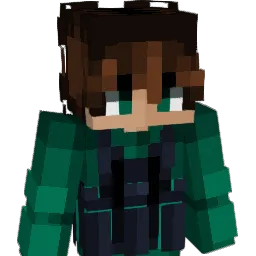 2ofClubs Minecraft avatar bust