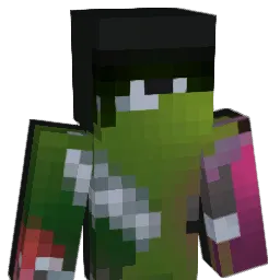 2terorist Minecraft avatar bust