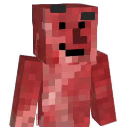 30V Minecraft avatar bust