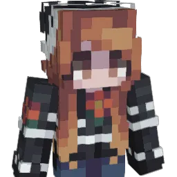 333wolf Minecraft avatar bust