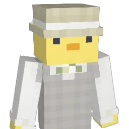 345p Minecraft avatar bust