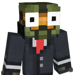 35PackOf5Gum Minecraft avatar bust