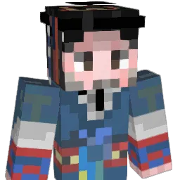 36kid Minecraft avatar bust