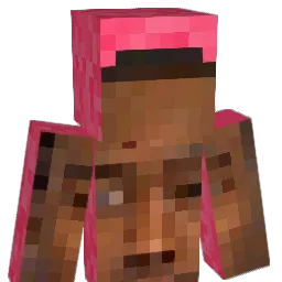 3839 Minecraft avatar bust