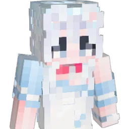 38k Minecraft avatar bust