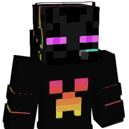 3D_Enderman Minecraft avatar bust