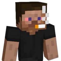 3nazist Minecraft avatar bust