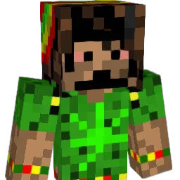 420Dj Minecraft avatar bust