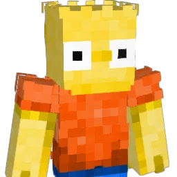 4359 Minecraft avatar bust
