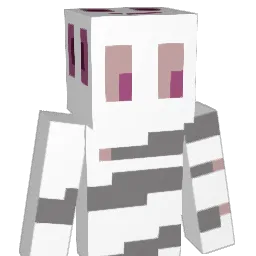 44BLACK Minecraft avatar bust