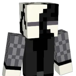 44Null Minecraft avatar bust