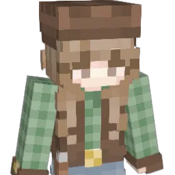 45er10 Minecraft avatar bust