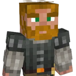 4uper Minecraft avatar bust
