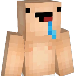4yrold Minecraft avatar bust
