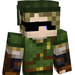 50x11 Minecraft avatar bust