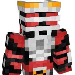 55zm Minecraft avatar bust