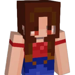 563g Minecraft avatar bust