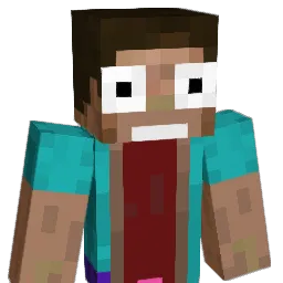 56918 Minecraft avatar bust