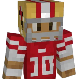 56YardFieldGoal Minecraft avatar bust