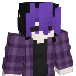 5ined Minecraft avatar bust