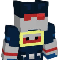 5kydive Minecraft avatar bust