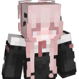 655MNNB Minecraft avatar bust