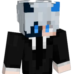 65Bblack Minecraft avatar bust