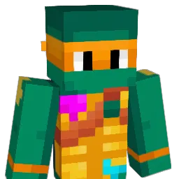 6974gf Minecraft avatar bust