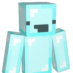 6DiamondSam Minecraft avatar bust