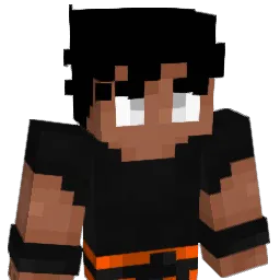 6lackSaiyan Minecraft avatar bust