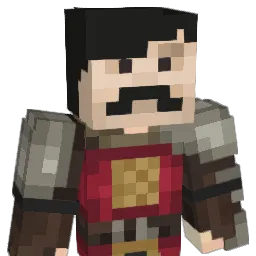 6piece Minecraft avatar bust