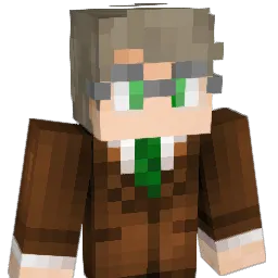 7019q Minecraft avatar bust