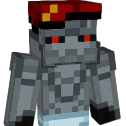 711Mailman Minecraft avatar bust