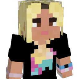 7698 Minecraft avatar bust