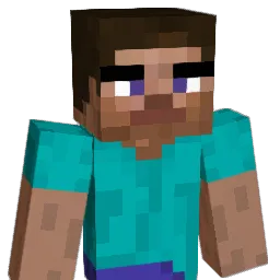 777707 Minecraft avatar bust