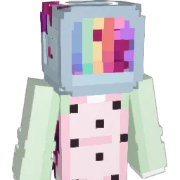 77bunny Minecraft avatar bust
