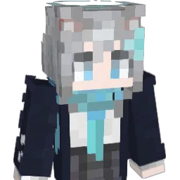 7891sy Minecraft avatar bust