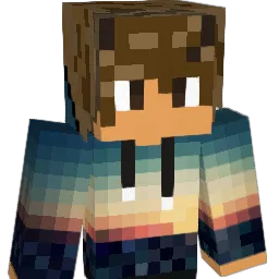 7O7 Minecraft avatar bust