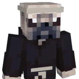 7Pugs Minecraft avatar bust